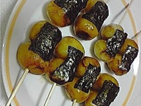 月見団子　醤油味